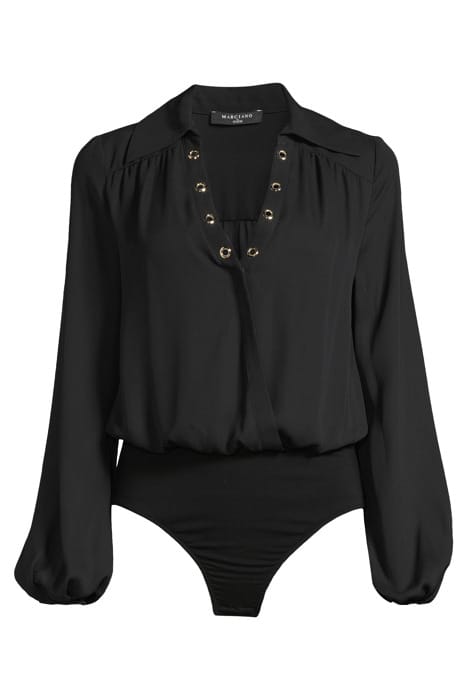 MARCIANO BY GUESS EVA BODYSUIT JET BLACK 3