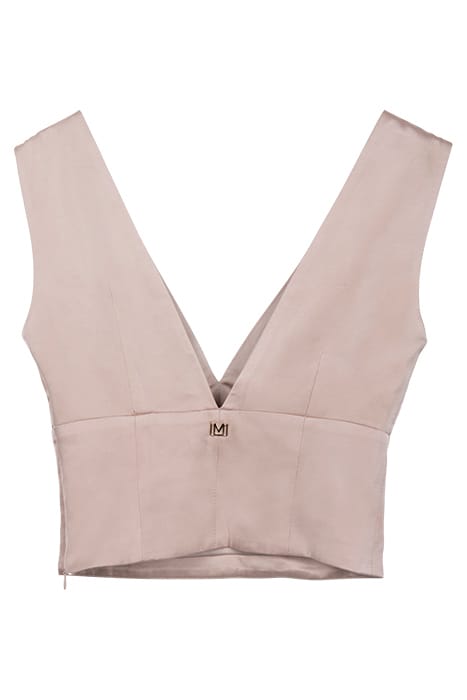 MARCIANO BY GUESS ANASTASIA TOP FAWN TAUPE 2