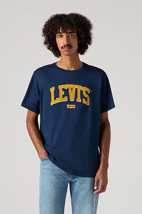 LSES PRINTED T-SHIRT NAVY 1