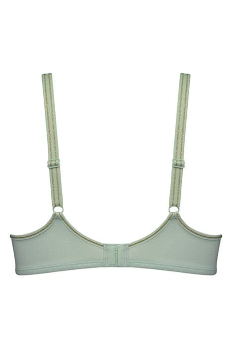LUCKY CLOVER GREEN CLOVER GOLD BALCONY BRA 5