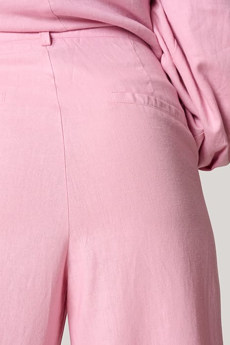 LA-SBLINEN BARREL PANTS PINK 6