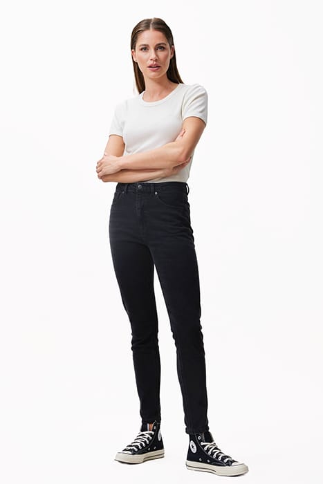 SLIM FIT JEANS WASHED BLACK 2
