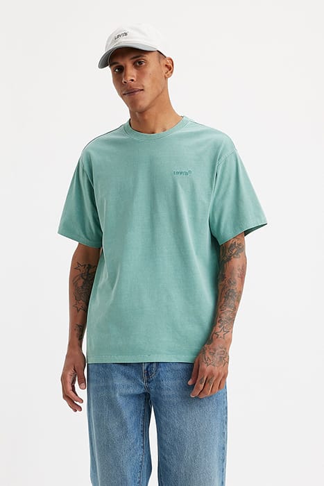 RED BASIC T-SHIRT BLUE 1