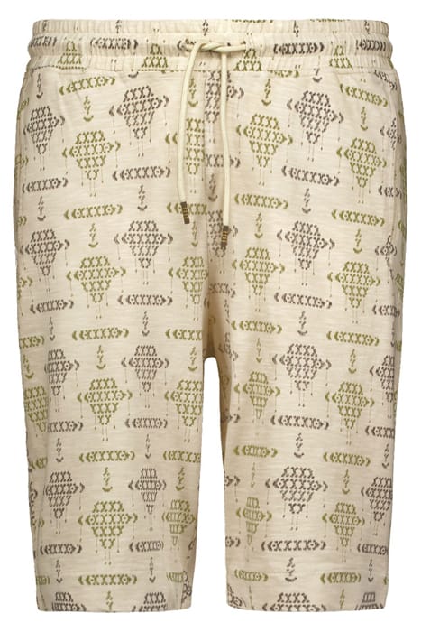 SHORT JERSEY ALLOVER PRINTED SLUB CEMENT 1