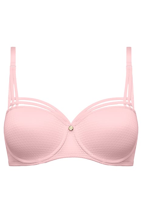 DAME DE PARIS BLUSH PINK BALCONY BRA 4