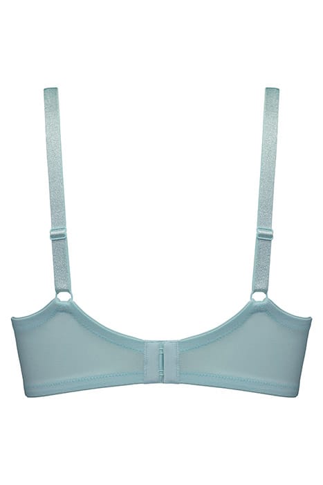 MARIPOSA SPARKLING IRIDESCENT AQUA BALCONY BRA 4