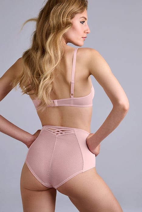 DAME DE PARIS BLUSH PINK BALCONY BRA 3