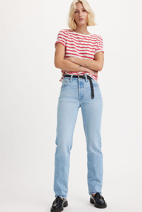 501 STRAIGHT JEANS BLUE 3
