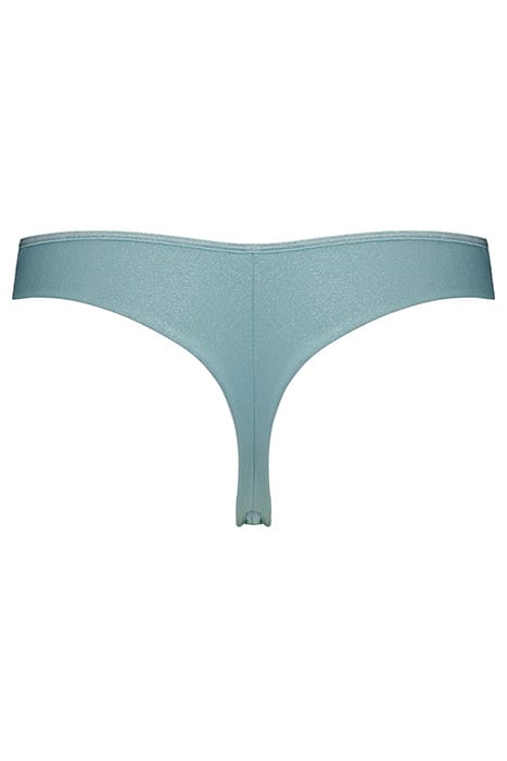 MARIPOSA SPARKLING IRIDESCENT AQUA THONG 4