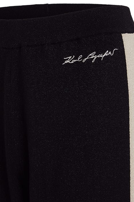 LUREX 2 TONE SPARKLE TROUSER BLACK 3