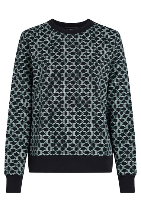 AOP MONOGRAM SWEAT BLACK 1