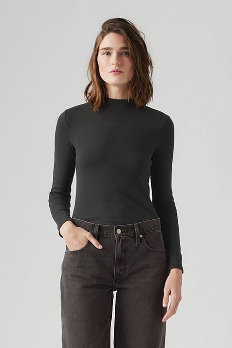 LSEEFFORTLESS LONG-SLEEVED TOP BLACK 1