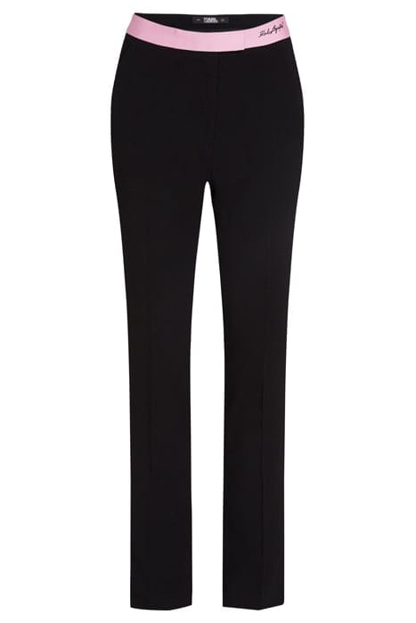 SATEEN TAILORED PANTS BLACK 1