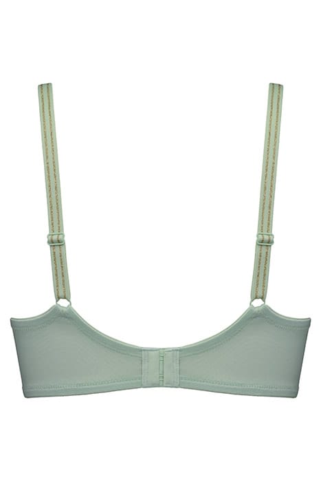 LUCKY CLOVER GREEN CLOVER GOLD BALCONY BRA 4