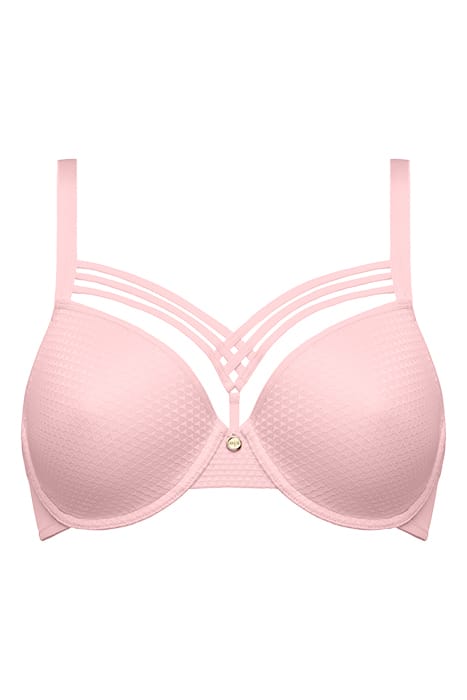 DAME DE PARIS BLUSH PINK PLUNGE BRA 3