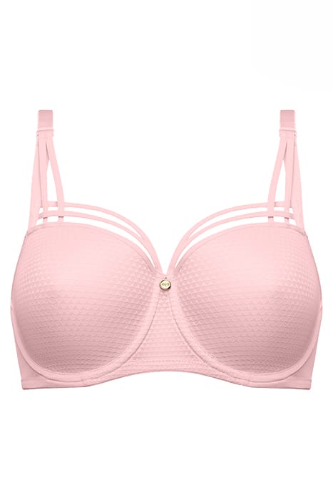 DAME DE PARIS BLUSH PINK BALCONY BRA 3
