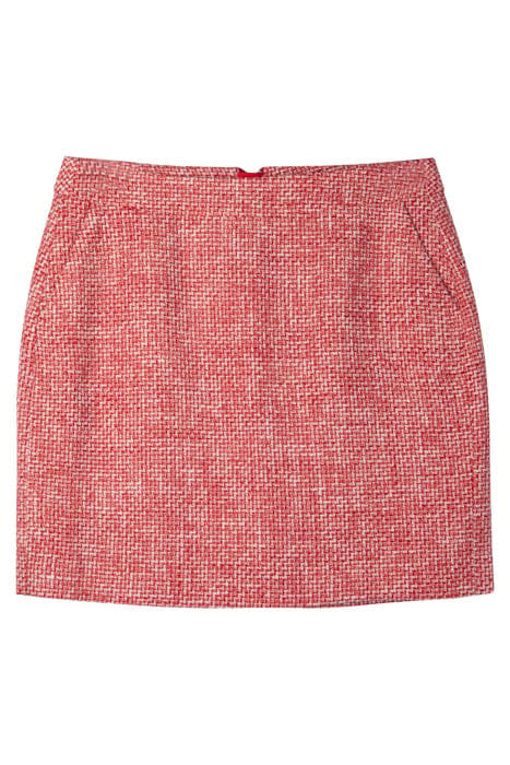 COMMA SKIRT-SHORT RED 1