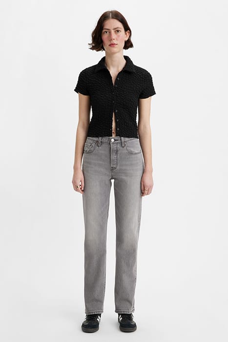 501 STRAIGHT JEANS GREY 1