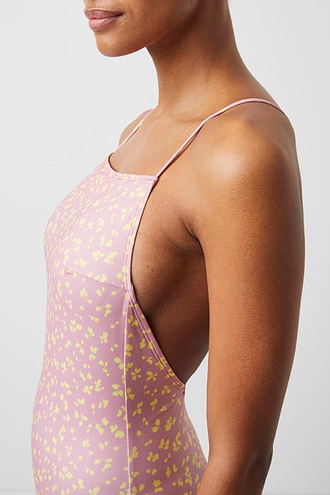RECYCLED BONITS DITSY SWIMSUIT RED 3