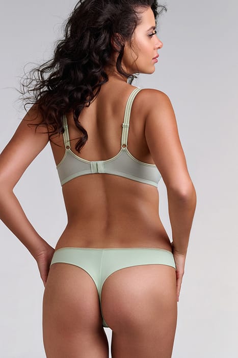 LUCKY CLOVER GREEN CLOVER GOLD BALCONY BRA 3