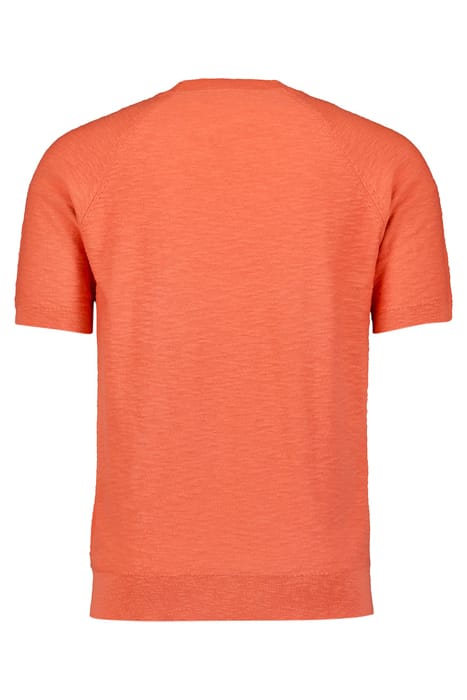 PULLOVER SHORT SLEEVE CREWNECK SOLID SLUB MELON 2