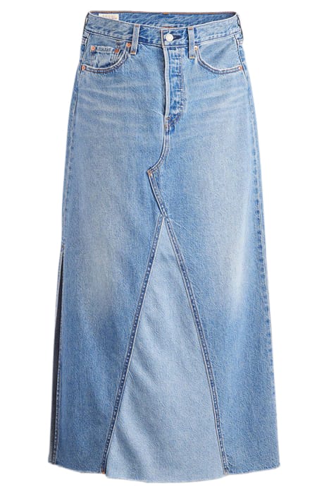 ICONIC DENIM SKIRT BLUE 4