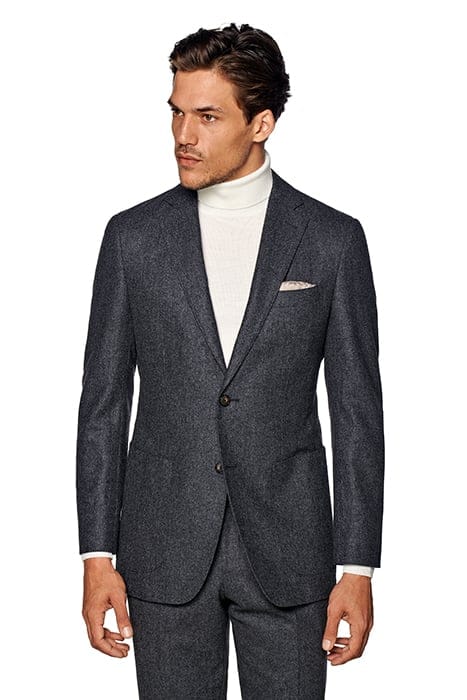 TAILORED FIT HAVANA BLAZER MID GREY 1