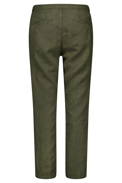 PANTS LINEN GARMENT DYED DARK STEEL 5