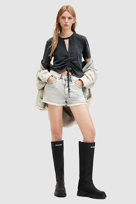GIGI TEE ACID WASHED BLACK 6