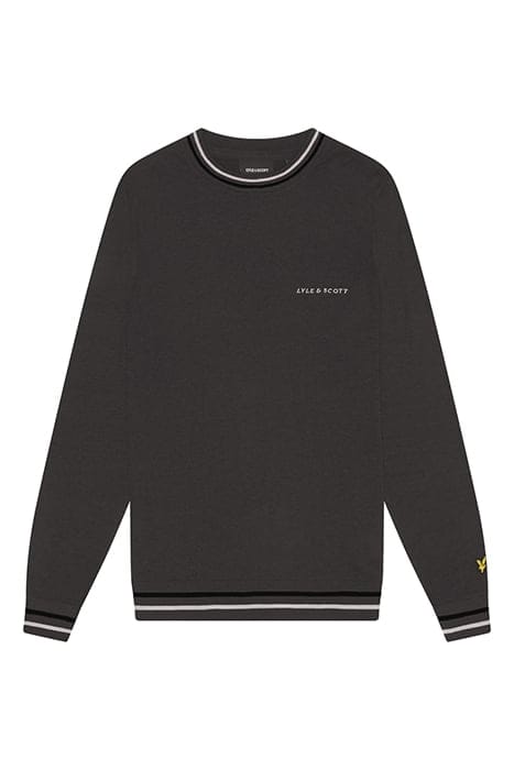 FLEECE LONG SLEEVE GUNMETAL 4