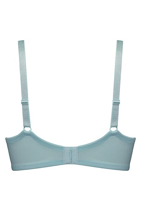 MARIPOSA SPARKLING IRIDESCENT AQUA BALCONY BRA 4