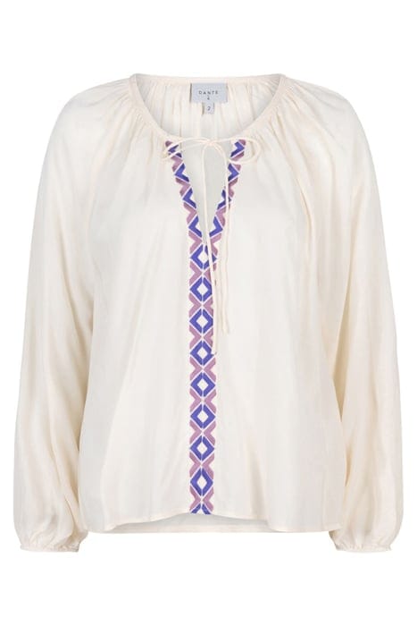 ASTIA BOHEMIAN DETAILED TOP BUTTER CREAM 3