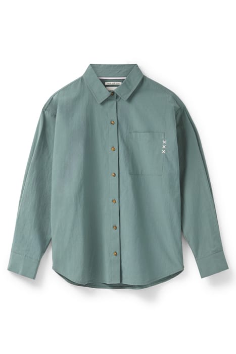 OVERSIZED SHIRT DARK FOREST 3