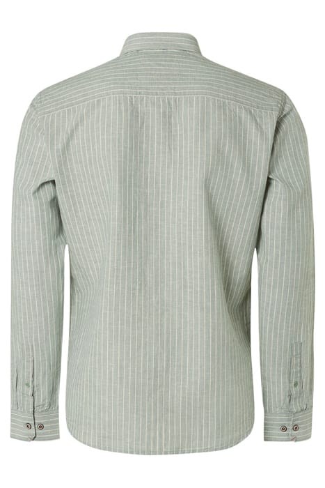 SHIRT STRIPES WITH LINEN ZINC 5