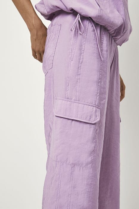 AESTHETIC PARACHUTE PANTS FONDANT PINK 4