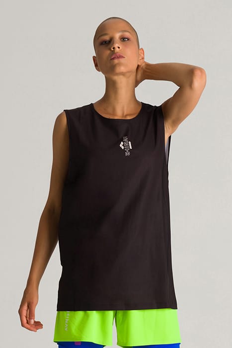 UNISEX ARENA AVNIER SLEEVELESS SHIRT BLACK 4