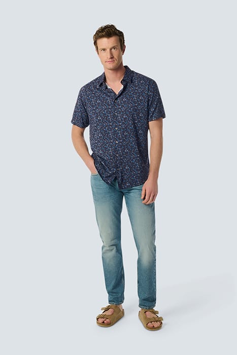 SHIRT SHORT SLEEVE ALLOVER PRINTED NIGHT 3