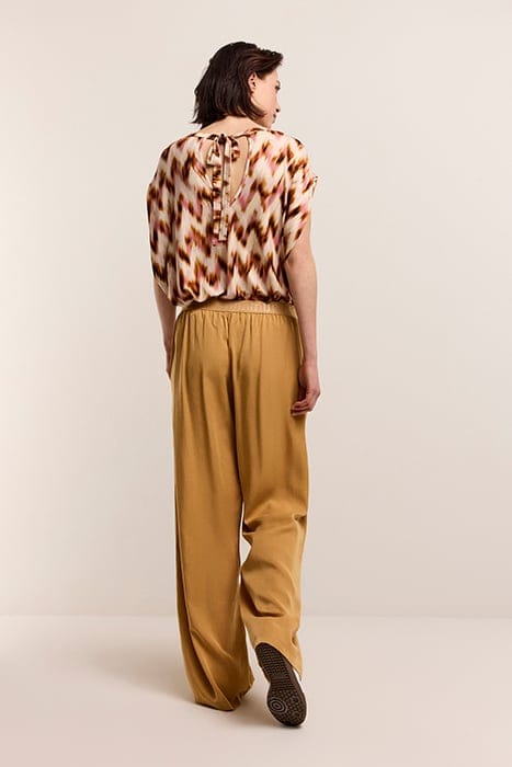 TROUSERS TENCEL SOFT CAMEL 2
