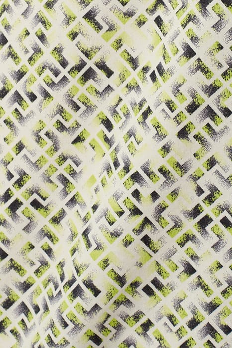SHIRT SHORT SLEEVE ALLOVER PRINTED LIME 7