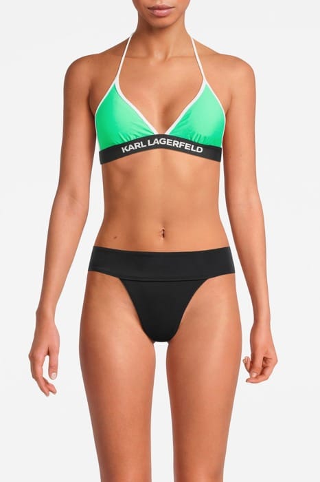 TRIANGLE W/ LOGO ELASTIC SUMMER GREEN 1