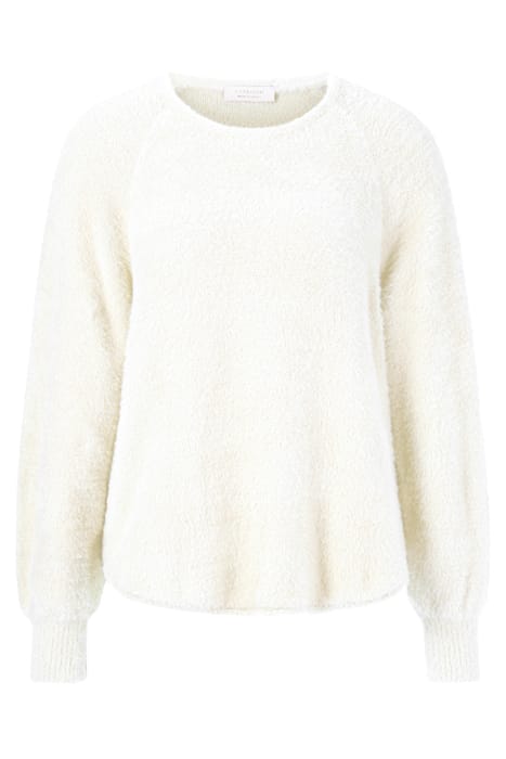 COZY CREW NECK PEARL WHITE 4