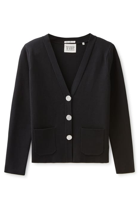 STRUCTURED SHOULDER CARDI BLACK NIGHT 3