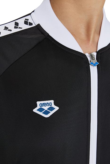 W RELAX IV TEAM JACKET BLACK-WHITE-BLACK 6