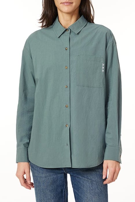 OVERSIZED SHIRT DARK FOREST 1