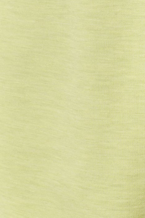 SHIRT SHORT SLEEVE JERSEY STRETCH MELANGE LIME 7