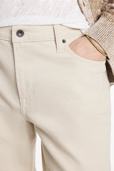 REGULAR FIT NATE NATURAL TWILL JEAN ECRU 3