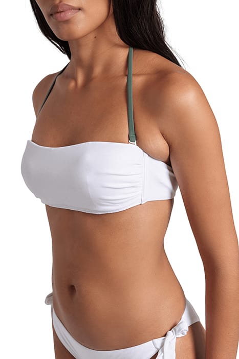 WOMEN'S ARENA PRO-FILE BIKINI BANDEAU WHITE-SAGE 4