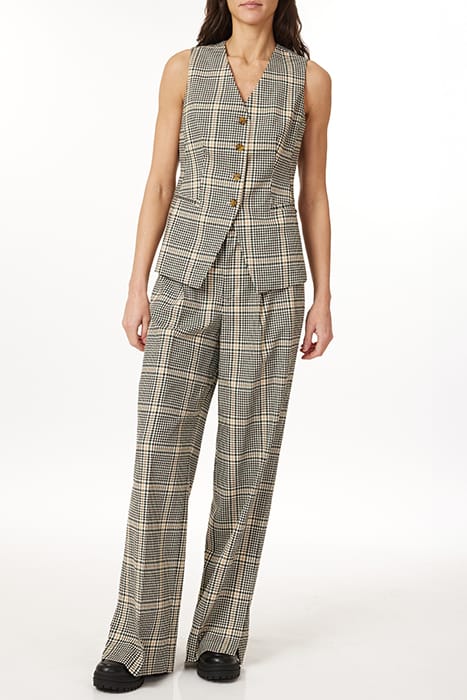 VEST MULTI PLAID 3