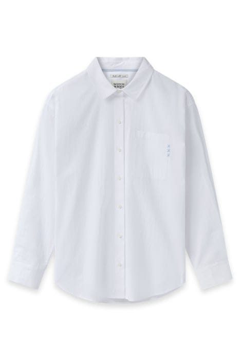 OVERSIZED SHIRT BRILLIANT WHITE 2