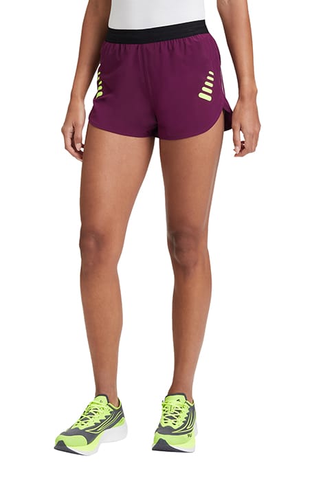 RECALE RUNNING SHORTS PLUM CASPIA 1